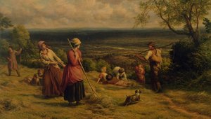 I fienaioli, 1862 da James Thomas Linnell