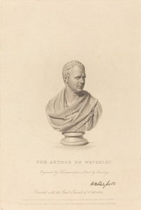 Busto di Sir Walter Scott da James Thomson after Sir Francis Legatt Chantrey
