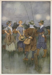 Illustrazione per The Compleat Angler di Izaak Walton