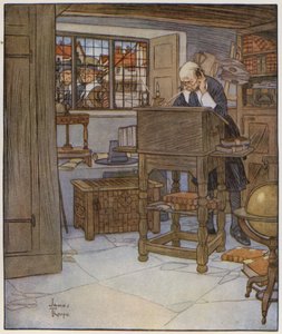 Illustrazione per The Compleat Angler di Izaak Walton da James Thorpe