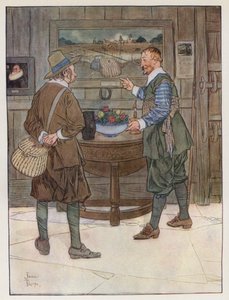 Illustrazione per The Compleat Angler di Izaak Walton da James Thorpe