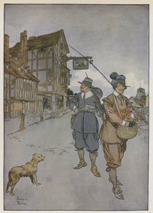 Illustrazione per The Compleat Angler di Izaak Walton da James Thorpe