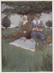Illustrazione per The Compleat Angler di Izaak Walton
