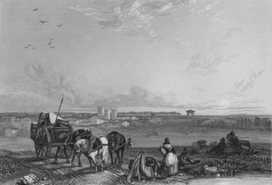 Montpellier, Francia, 1838 da James Tibbitts Willmore