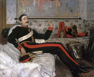 Capitano Frederick Gustavus Burnaby da James Tissot