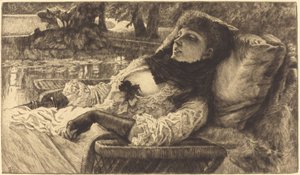 Serata estiva, 1882 da James Tissot