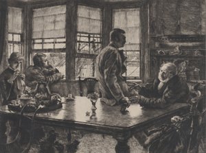 La parabola del figliol prodigo: La partenza n. 1 da James Tissot