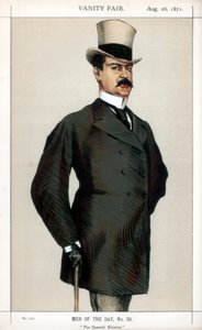 Il Ministro Spagnolo, 1871 da James Jacques Joseph Tissot
