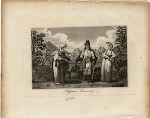 Abiti contadini russi, ca 1775