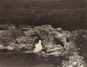 Ponte dei Pastori vicino a Forest Lodge, 1871 da James Valentine