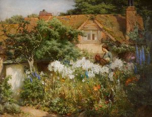 Il giardino dei gigli, 1914 da James Valentine Jelley