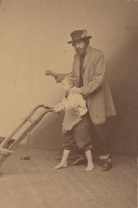 Edward Everett Hale e figlio, ca. 1865 da James Wallace Black