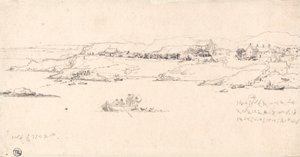 Villaggio Costiero con Barche da Pesca da James Ward