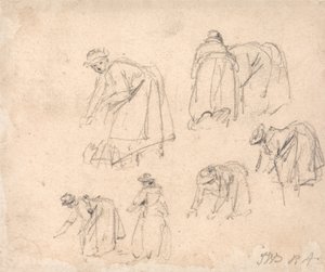 Figure di studio: Donne che lavorano da James Ward