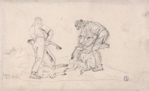 Tosatura delle pecore da James Ward