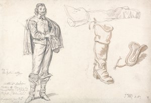 Studi dopo il Ritratto di Arthur Goodwin di Anthony van Dyck da James Ward