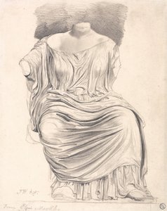 Studio della scultura: dai marmi di Elgin da James Ward