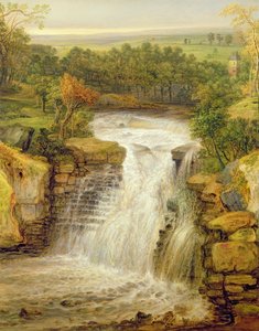 Le cascate del Clyde dopo un