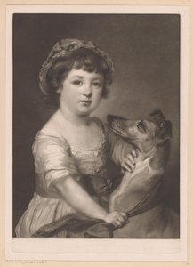 Ritratto di Frances Lascelles da James Watson (prentmaker)