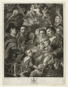 Ritratto di Jacques Jordaens con i suoi genitori, fratelli e sorelle