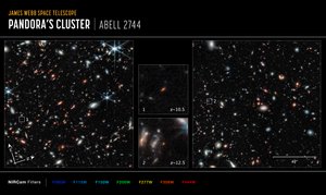 Abell 2744 GLASS da James Webb Space Telescope (NASA)