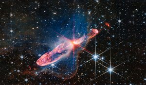 Herbig-Haro 46/47 da James Webb Space Telescope (NASA)