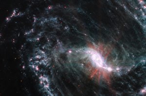 NGC 1365 da James Webb Space Telescope (NASA)