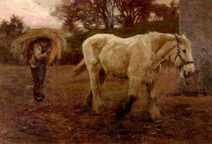 Fine della giornata, c.1904 da James William Booth