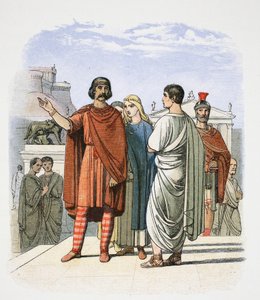 Caractaco a Roma, 52, 1864