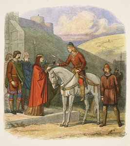 Edoardo assassinato a Corfe, 18 marzo 978, da Una cronaca d