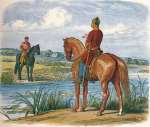 Enrico e Stefano conferiscono attraverso il Tamigi da James William Edmund Doyle