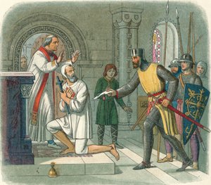Hubert preso dal santuario di Boisars, 1232