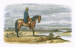 Re Alfredo pianifica la cattura della flotta danese da James William Edmund Doyle
