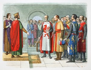 Re Enrico III e il suo Parlamento, Westminster da James William Edmund Doyle