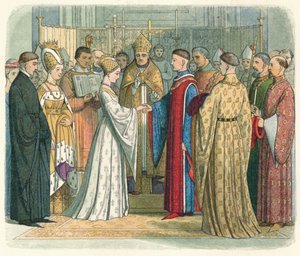 Matrimonio di Enrico V e Caterina di Francia, 1420, 1864