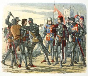 Omicidio del principe Edoardo dopo la sua cattura da parte del re Edoardo IV
