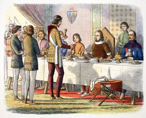 Il principe Edoardo serve Giovanni d