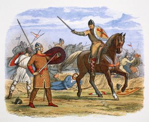 Roberto, Duca di Normandia, catturato nella Battaglia di Tinchebraye, Normandia, 1106 1864 da James William Edmund Doyle