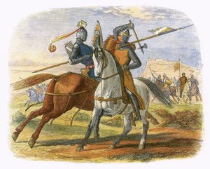 Sir Robert Bruce uccide Sir Henry Bohun da James William Edmund Doyle