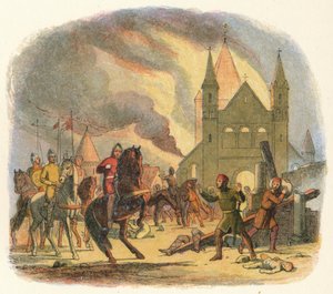 William riceve una ferita mortale a Mantes, 1087 da James William Edmund Doyle