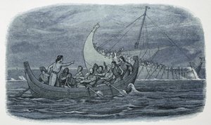 Naufragio della Nave Bianca, Francia, 1120 da James William Edmund Doyle
