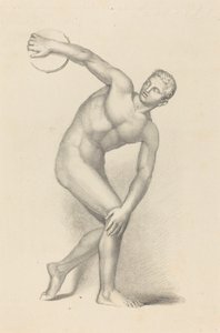 Discobolo, di Mirone da James William Giles after John Flaxman