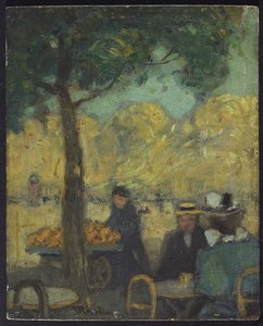Caffè sul fiume, c. 1900