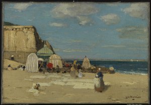 La spiaggia, St. Malo da James Wilson Morrice