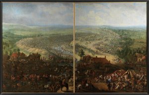 Scavo del canale di Gand da Jan Anton Garemyn