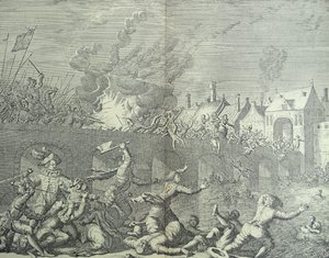 Maastricht, Paesi Bassi saccheggiata dal Principe di Parma