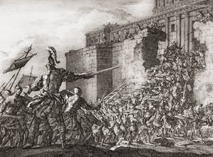 Pompeo attacca il Tempio di Gerusalemme nel 63 a.C. da Jan (after) Luyken