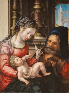 La Sacra Famiglia da Jan (c.1472 c.1533) Gossaert