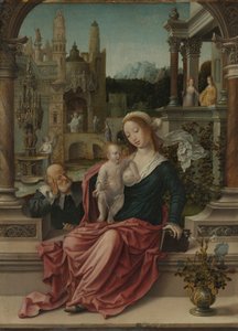 La Sacra Famiglia da Jan (c.1472 c.1533) Gossaert