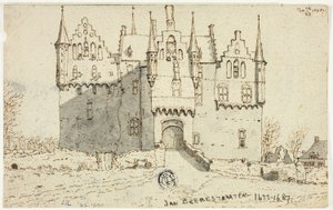 Castello di Gemear da Jan Abrahamsz. Beerstraaten
